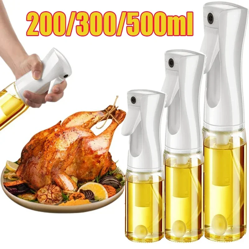 Kitchen Gadgets Oil Spray - ขวดสเปรย์น้ำมันสำหรับทำอาหารในครัว ขวดสเปรย์น้ำมันมะกอกสำหรับแคมป์ปิ้ง บาร์บีคิว อบขนม น้ำส้มสายชู ซอสซีอิ๊ว