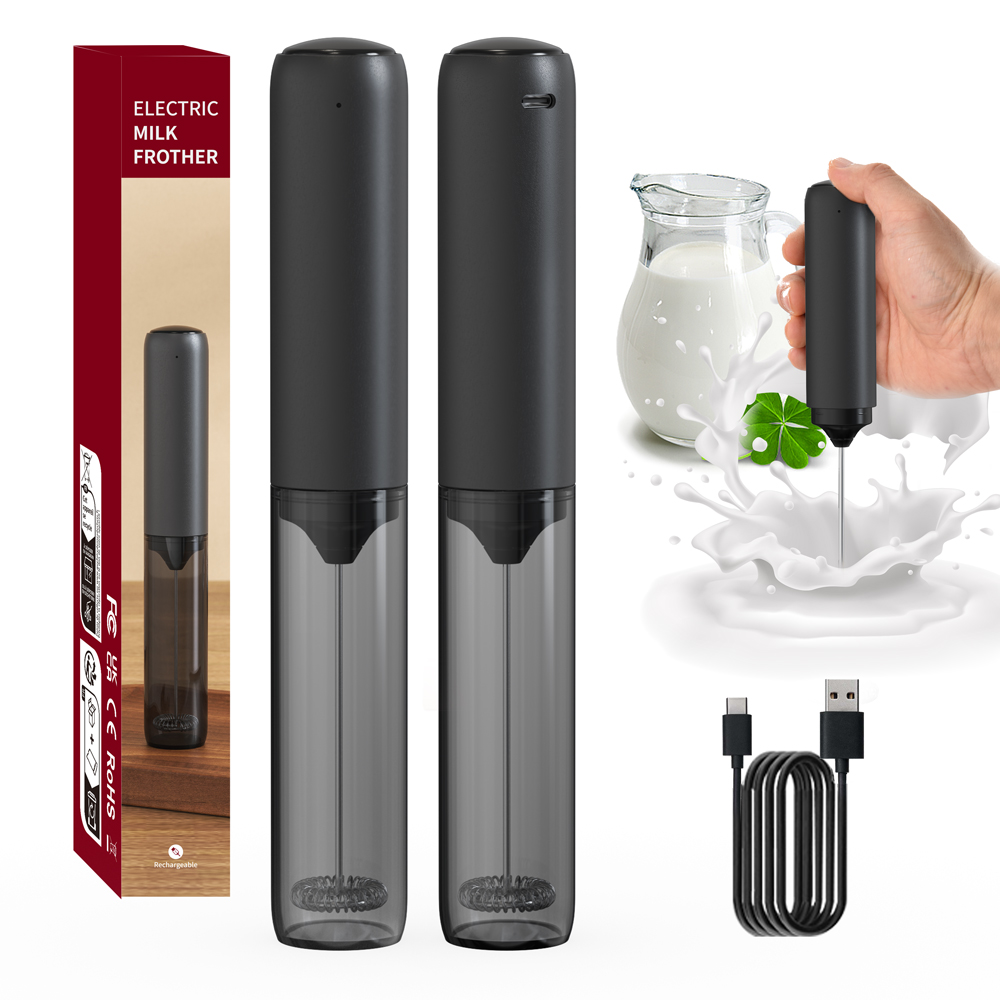 Kitchen Gadgets Blender - เครื่องตีฟองนมแบบมือถือ กำลังแรง สำหรับทำลาเต้ ตีเครื่องดื่ม กาแฟ ใช้ไฟฟ้า