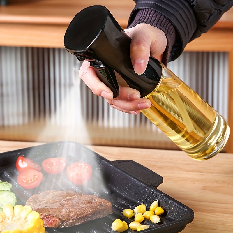 Kitchen Gadgets Oil Spray - ขวดสเปรย์น้ำมันขนาด 200/300 มล. สำหรับทำบาร์บีคิว ขวดสเปรย์น้ำมันมะกอกสำหรับทำอาหาร ขวดพลาสติกสำหรับสเปรย์น้ำมันสำหรับทำขนม