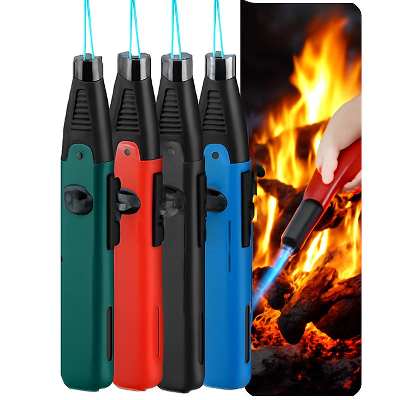 Kitchen Gadgets New 2025 - 2025 ใหม่Windproof Turbine Blowtorch Butaneแก๊สห้องครัวกลางแจ้งBBQ Campingเชื่อมไฟแช็กจุดระเบิดเครื่องมือFlame