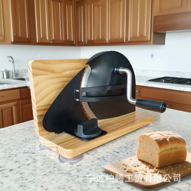 Kitchen Gadgets Guide - เครื่องมือหั่นขนมปังแบบมืออาชีพสำหรับการตัดขนมปังให้ได้ชิ้นเท่ากัน อุปกรณ์ทำขนมปัง ที่นำขนมปังสแตนเลส อุปกรณ์เบเกอรี่สำหรับใช้ในบ้าน