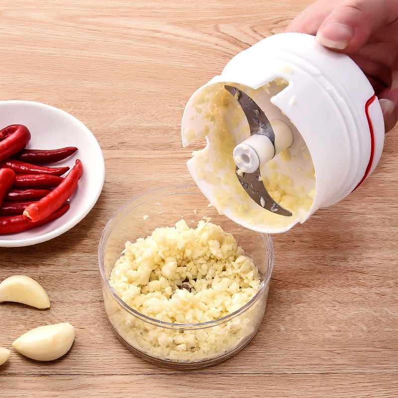 Kitchen Gadgets Vegetable Chopper - 1PC Mini กระเทียม Crusher กดเครื่องขูด Peeler