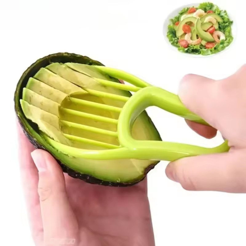 Avocado Slicer Tool - ที่ปอกเปลือกอะโวคาโด 3 in 1 พร้อมที่คว้านเมล็ด ที่ตัดเนย