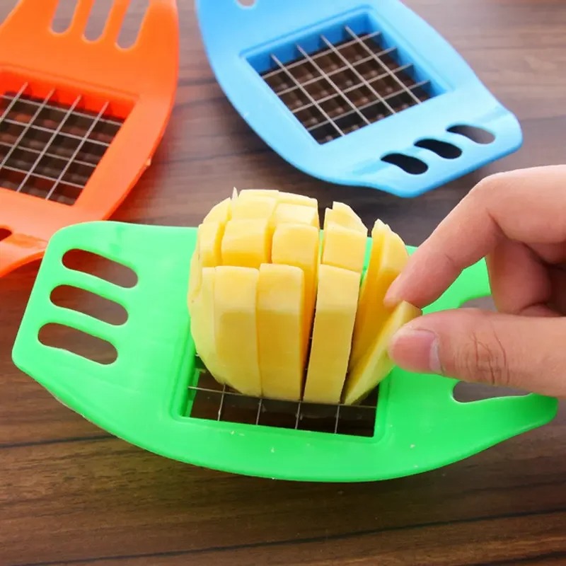 Kitchen Gadgets Vegetable Chopper - เครื่องทำเฟรนช์ฟรายส์ เครื่องตัดมันฝรั่ง เครื่องหั่นผัก เครื่องหั่นมันฝรั่ง เครื่องทำมันฝรั่งทอด เครื่องตัดมันฝรั่ง