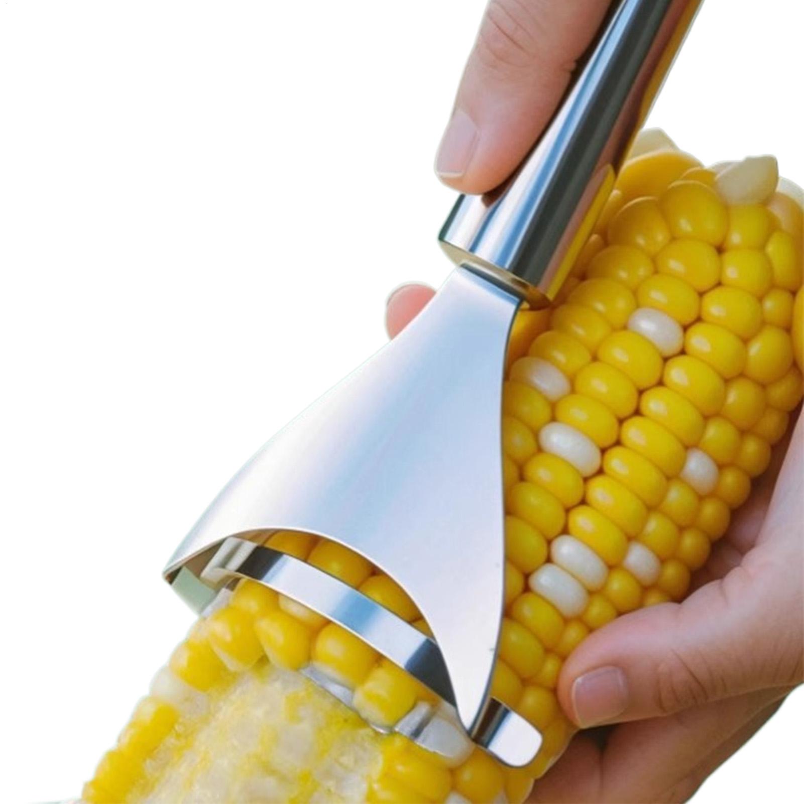 Kitchen Gadgets For Mom - ข้าวโพด Prep Peeler ข้าวโพด Kernel Remover