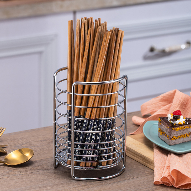 Kitchen Utensil Holder - ที่วางอุปกรณ์ครัว, ที่คว่ำช้อนส้อม, ที่จัดเก็บตะเกียบ ช้อน ส้อม, ชั้นวางของบนโต๊ะ