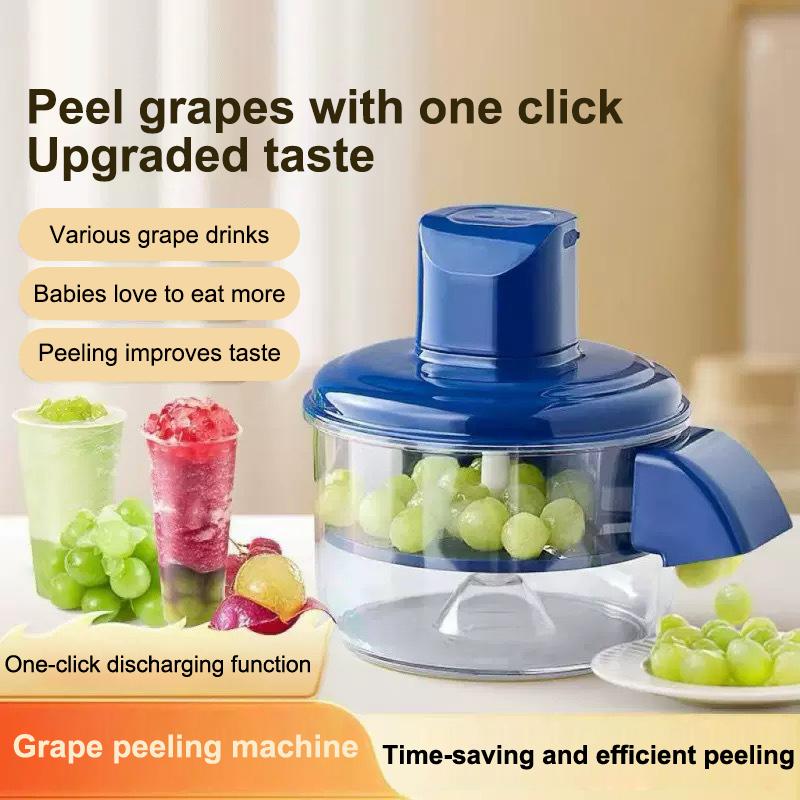 Kitchen Gadgets Smart - เครื่องปอกผลไม้และผักไฟฟ้าอัตโนมัติ เครื่องมือปอกผลไม้ขนาดเล็ก เครื่องปอกองุ่นอัจฉริยะ อุปกรณ์ปอกผลไม้ในครัว