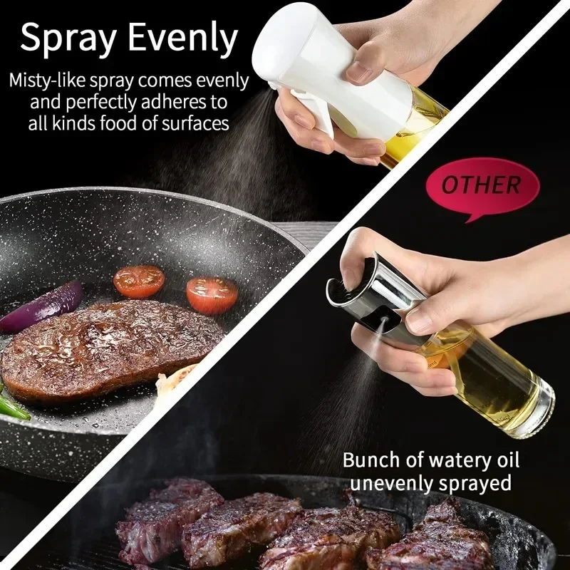 ขวดสเปรย์น้ำมันสำหรับทำอาหารใน - Kitchen Gadgets Oil Spray บทวิจารณ์และราคา