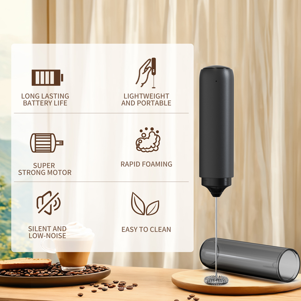 เครื่องตีฟองนมแบบมือถือ กำลังแ - Kitchen Gadgets Blender บทวิจารณ์และราคา