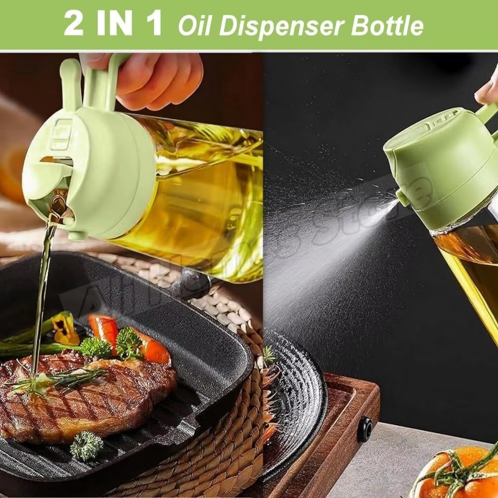 ขวดสเปรย์น้ำมัน 2 ชิ้น ขนาด 50 - Kitchen Gadgets Oil Spray บทวิจารณ์และราคา