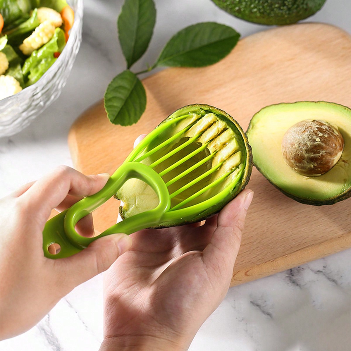เครื่องปอกอะโวคาโด 1 ชิ้น, มีด - Avocado Slicer Tool บทวิจารณ์และราคา
