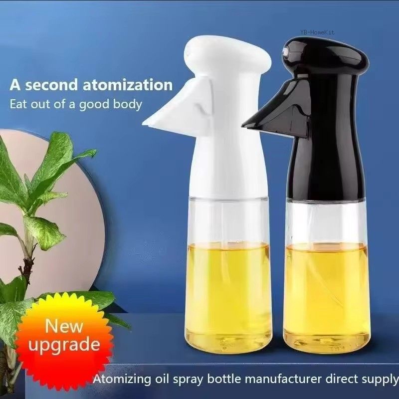 1PCS สีดำโปร่งใสขวดน้ำมันครัวน - Kitchen Gadgets Oil Spray บทวิจารณ์และราคา