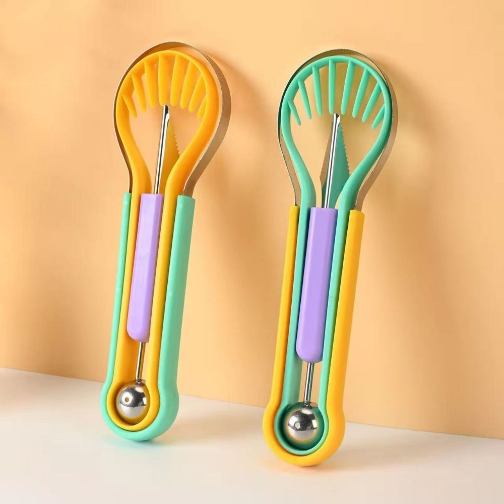 ที่ตักเมลอน 3 in 1 ใช้งานง่าย  - Avocado Slicer Tool บทวิจารณ์และราคา