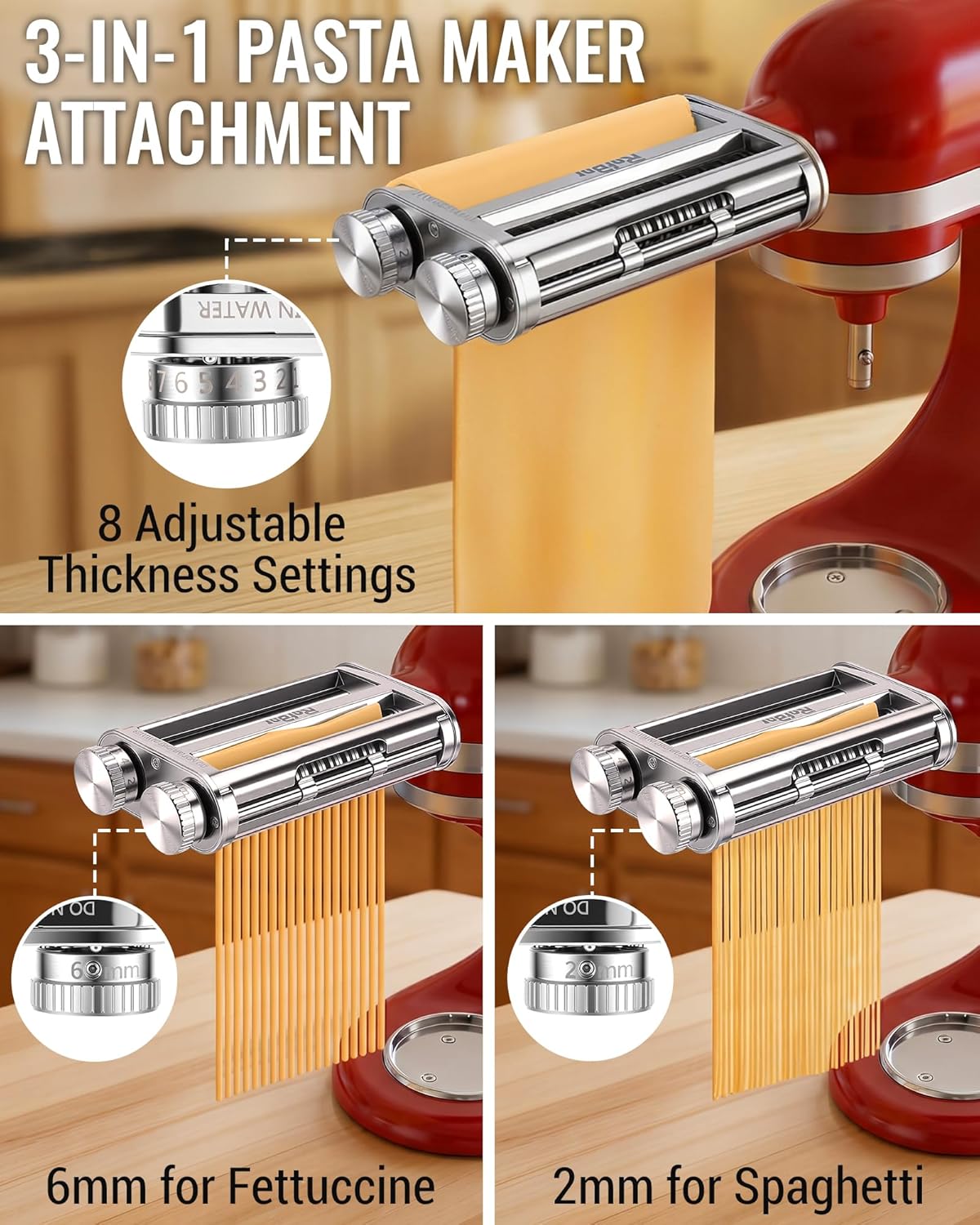 อุปกรณ์เสริมเครื่องผสมอาหาร Ki - Kitchen Gadgets Mixer บทวิจารณ์และราคา