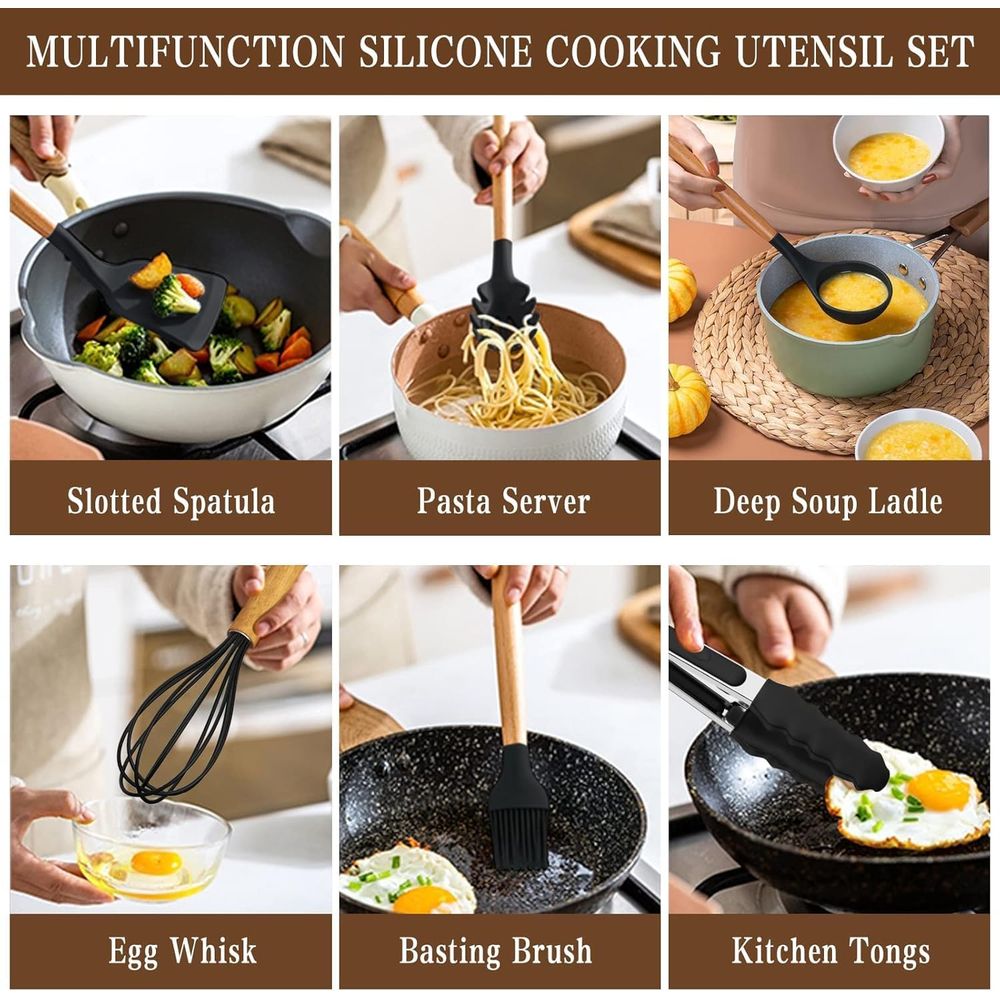 ชุดอุปกรณ์ครัว - ชุดอุปกรณ์ทำอ - Kitchen Utensil Holder บทวิจารณ์และราคา