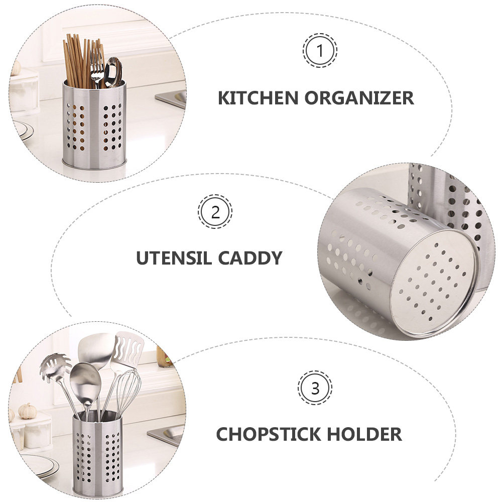 ที่วางตะเกียบสแตนเลส 1 ชุด แบบ - Kitchen Utensil Holder บทวิจารณ์และราคา