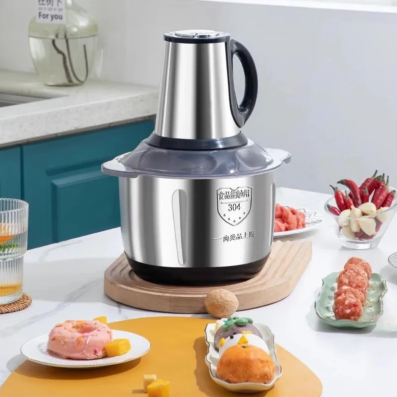 เครื่องบดอาหารไฟฟ้าสแตนเลส 5 ล - Kitchen Gadgets Vegetable Chopper บทวิจารณ์และราคา