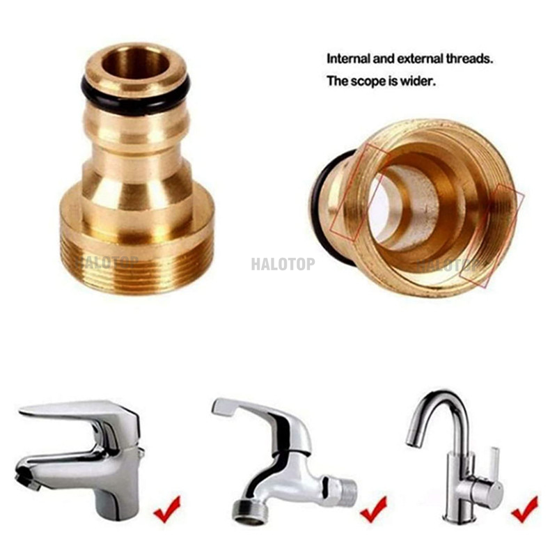 อะแดปเตอร์ก๊อกน้ำประปาทองเหลือ - Kitchen Gadgets Mixer บทวิจารณ์และราคา