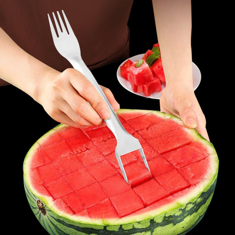 เครื่องตัดแตงโมสแตนเลสเครื่องต - Kitchen Gadgets Cutting Tools บทวิจารณ์และราคา