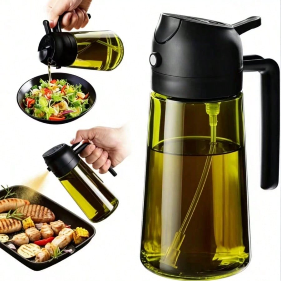 ขวดจ่ายน้ำมันมะกอกเกรดสูง, แก้ - Kitchen Gadgets Oil Spray บทวิจารณ์และราคา