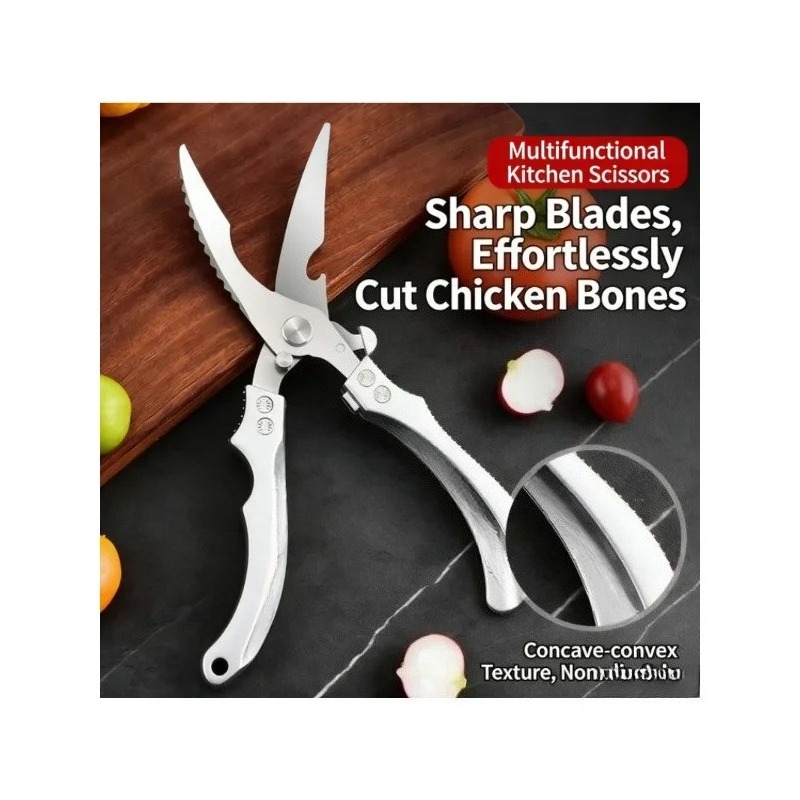 กรรไกรอเนกประสงค์ที่แข็งแกร่ง  - Kitchen Gadgets Cool บทวิจารณ์และราคา