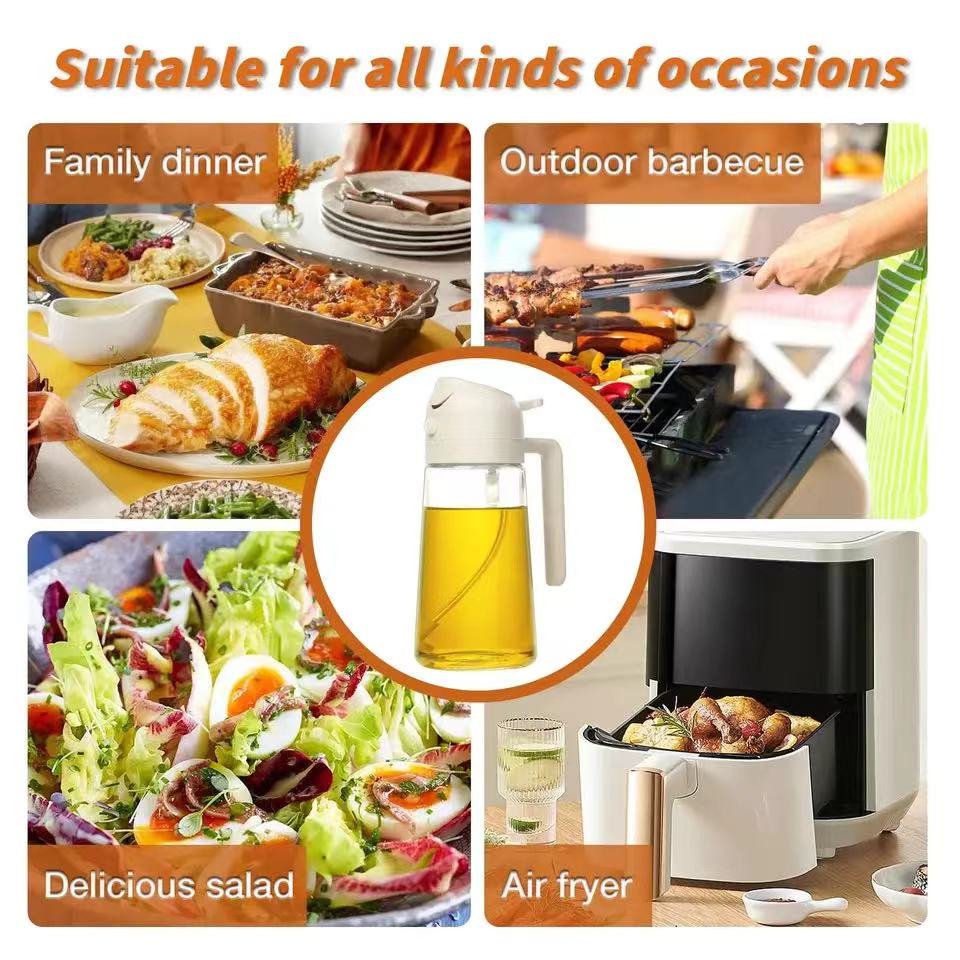 ขวดจ่ายน้ำมันสำหรับครัว, ขวดจ่ - Kitchen Gadgets Oil Spray บทวิจารณ์และราคา