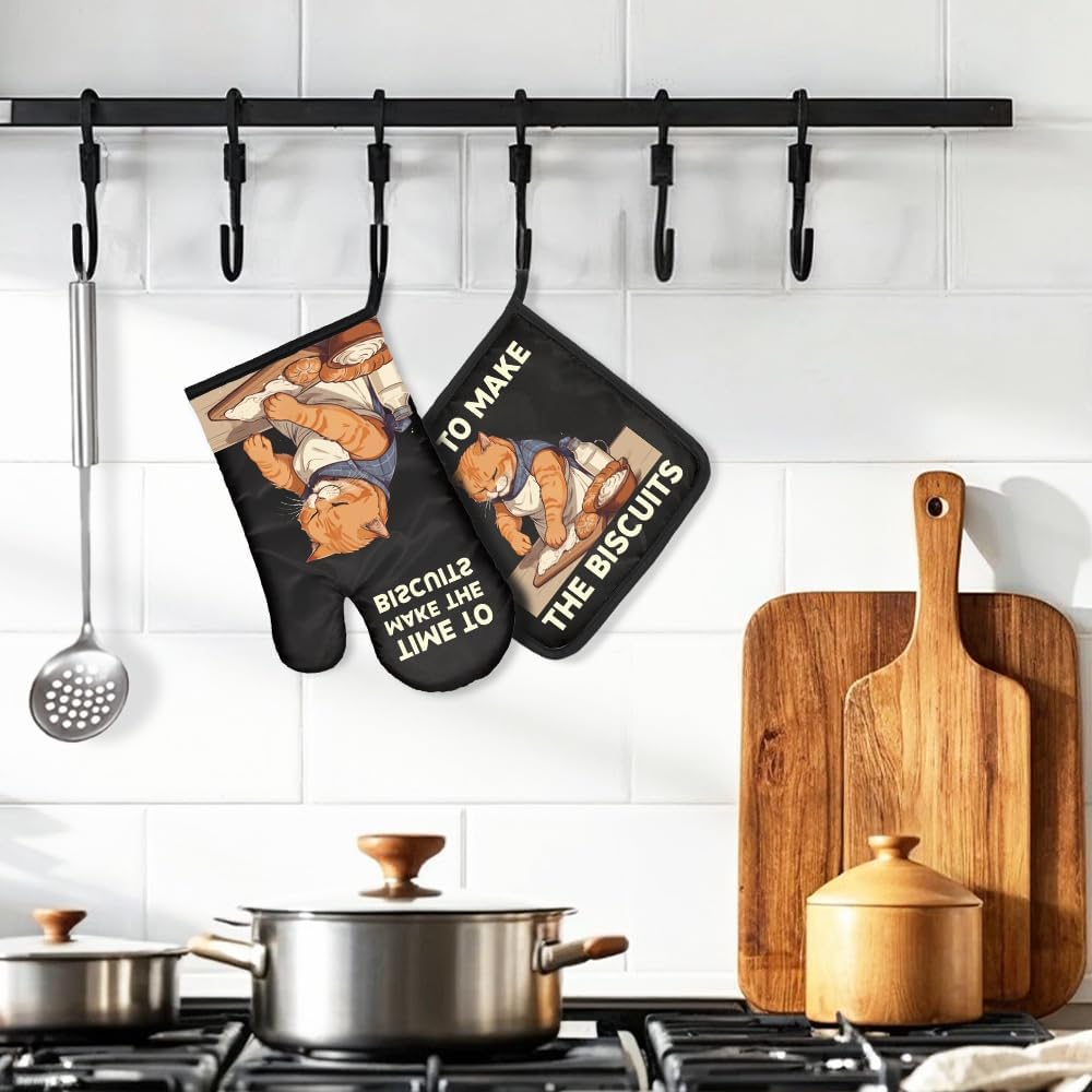 ชุดถุงมือกันความร้อนและที่รองห - Kitchen Gadgets For Mom บทวิจารณ์และราคา
