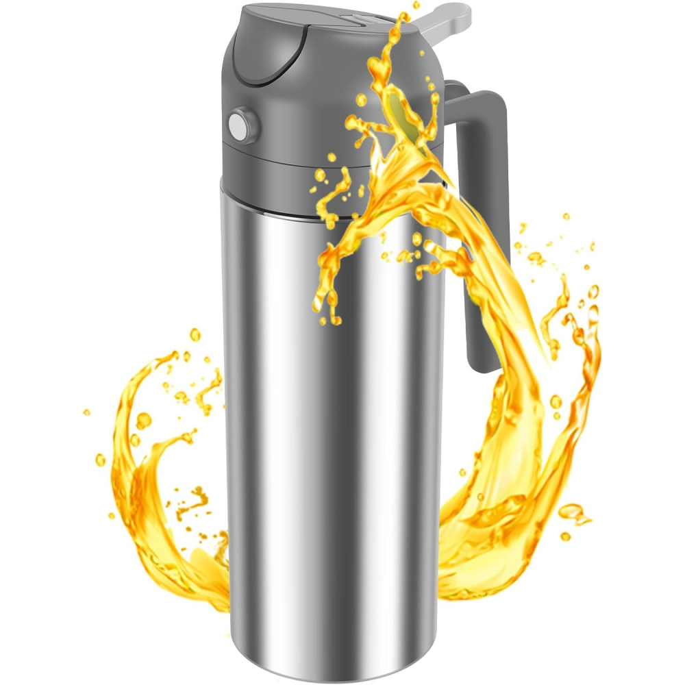 เครื่องจ่ายน้ำมันแบบสองในหนึ่ง - Kitchen Gadgets Oil Spray บทวิจารณ์และราคา