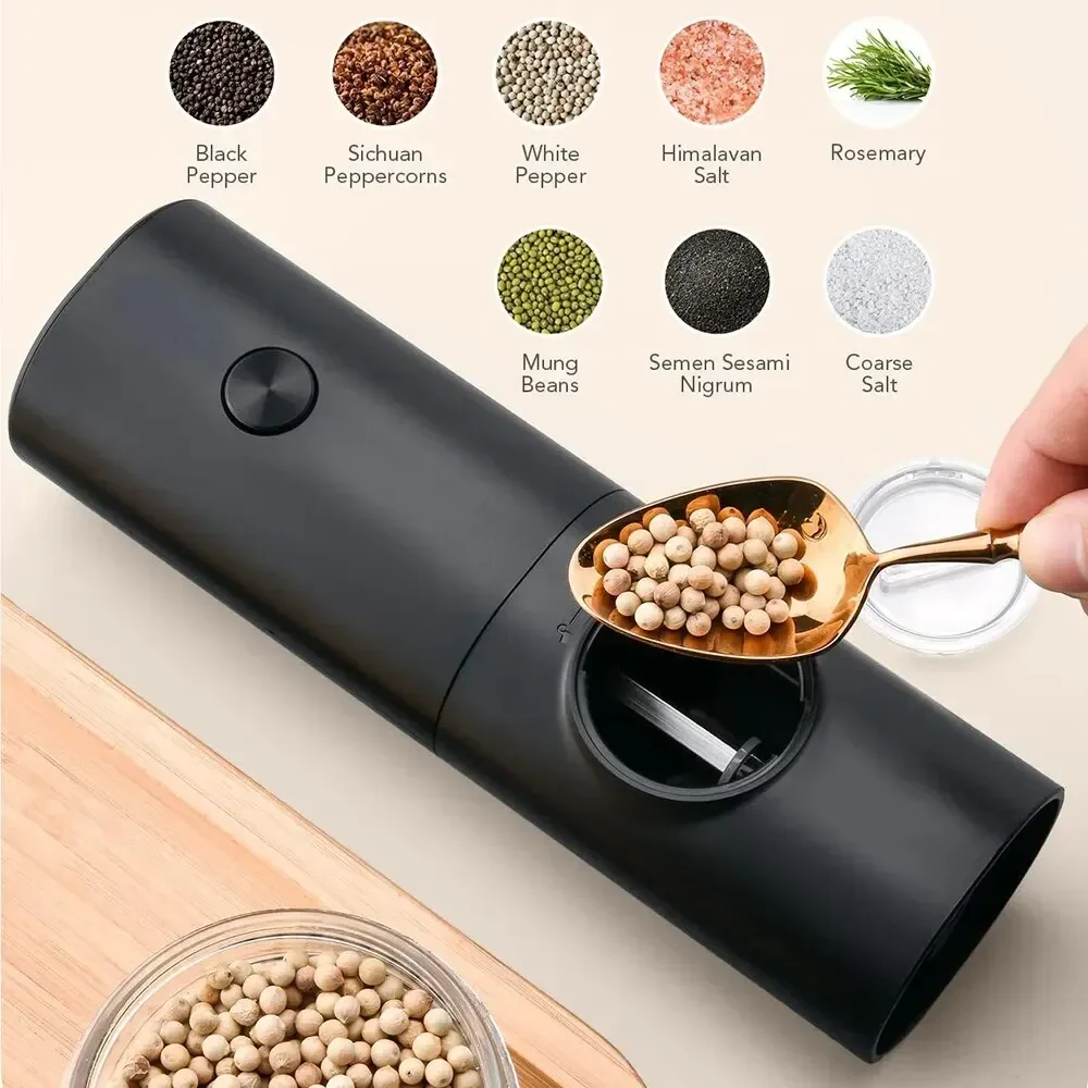 เครื่องบดเกลือและพริกไทยไฟฟ้าพ - Kitchen Gadgets Smart บทวิจารณ์และราคา