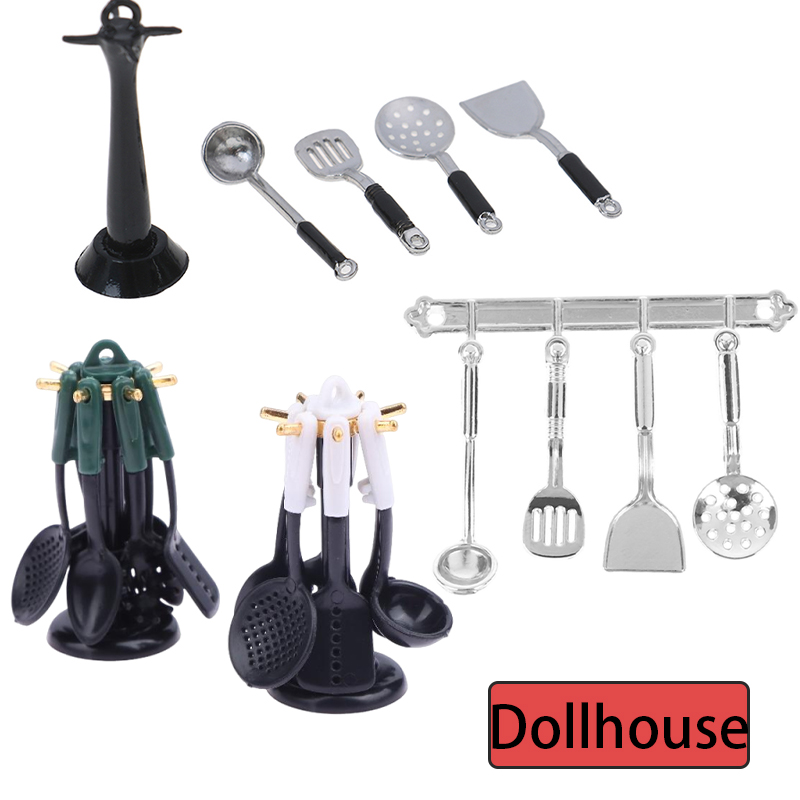อุปกรณ์ตกแต่งบ้านตุ๊กตาจิ๋ว ชุ - Kitchen Utensil Holder บทวิจารณ์และราคา