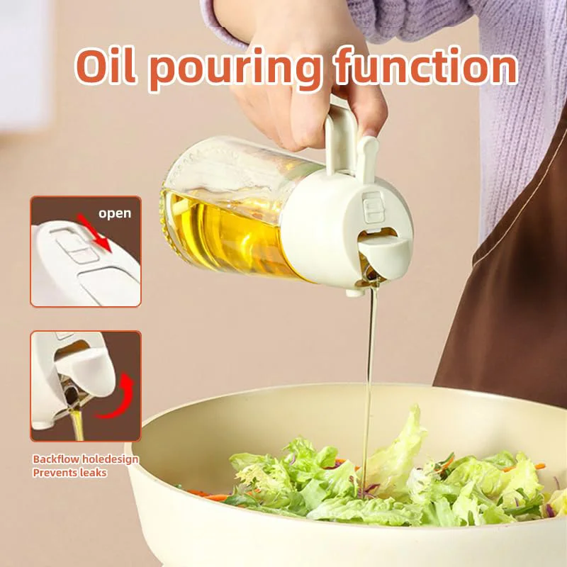 2 in 1 Pour Spray Sprayer Kitc - Kitchen Gadgets Oil Spray บทวิจารณ์และราคา