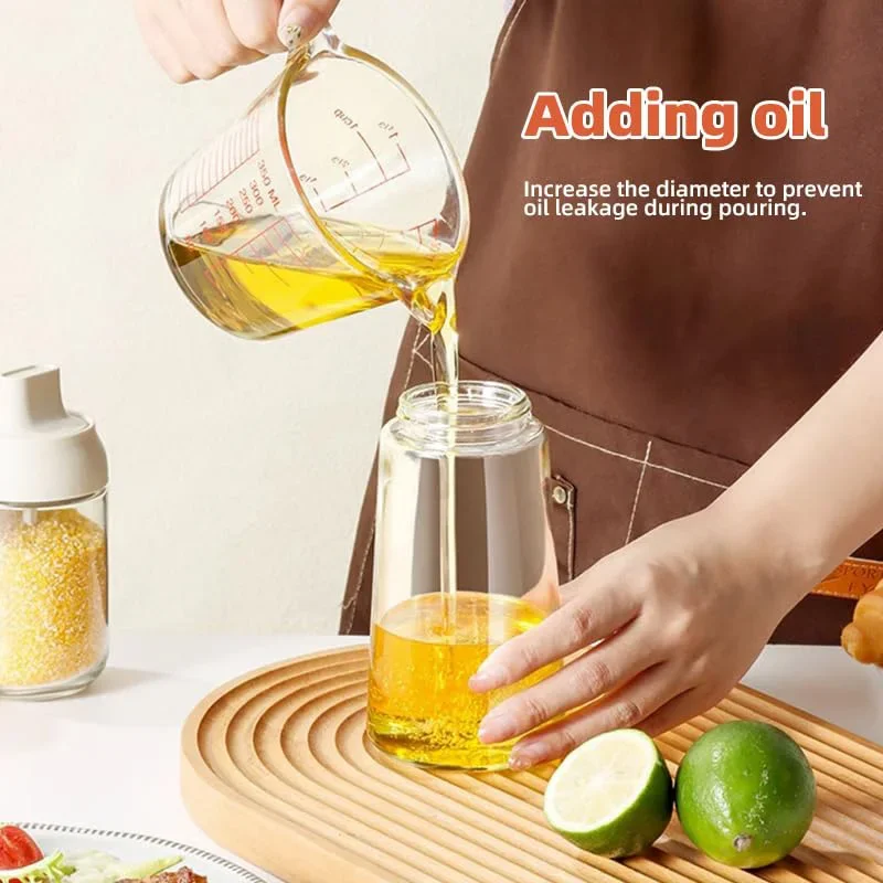ขวดสเปรย์น้ำมัน 2-in-1 พลาสติก - Kitchen Gadgets Oil Spray บทวิจารณ์และราคา