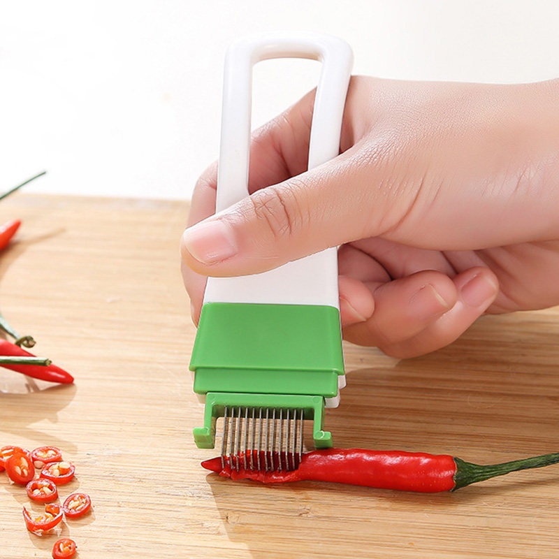 มีดหั่นต้นหอม, เครื่องหั่นต้นห - Kitchen Gadgets Cutting Tools บทวิจารณ์และราคา