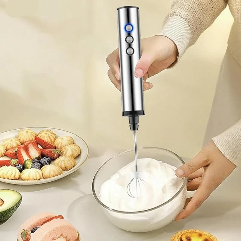 เครื่องตีฟองนมไฟฟ้าแบบมือถือ M - Kitchen Gadgets Mixer บทวิจารณ์และราคา