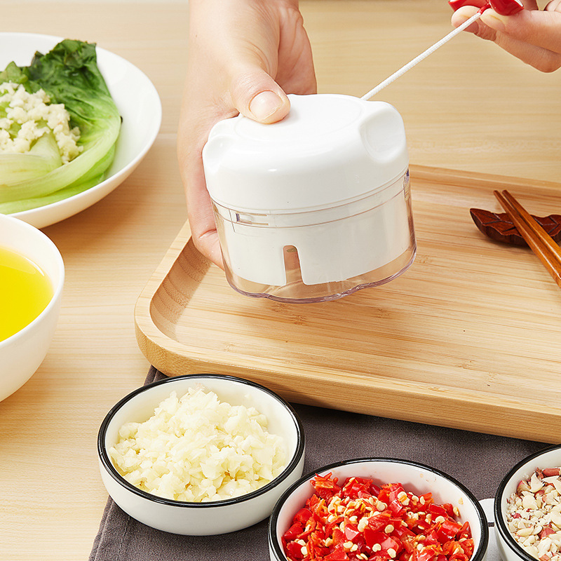 1PC Mini กระเทียม Crusher กดเค - Kitchen Gadgets Vegetable Chopper บทวิจารณ์และราคา