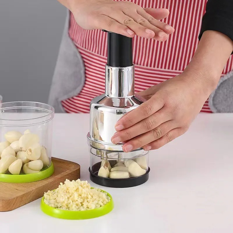 เครื่องบดกระเทียมและหั่นหัวหอม - Kitchen Gadgets Vegetable Chopper บทวิจารณ์และราคา