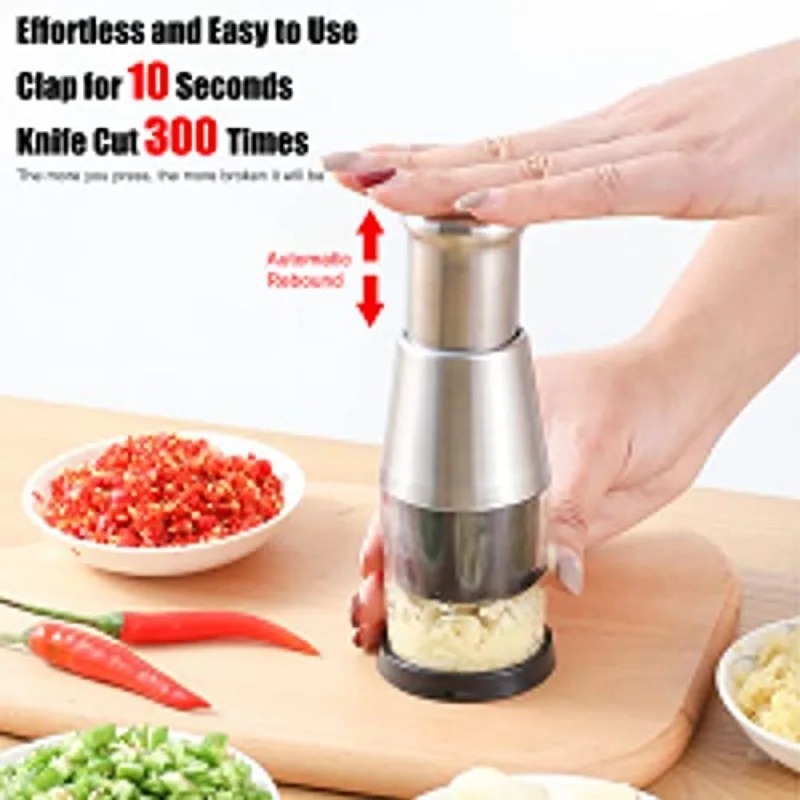 เครื่องบดกระเทียมและหั่นหัวหอม - Kitchen Gadgets Vegetable Chopper บทวิจารณ์และราคา