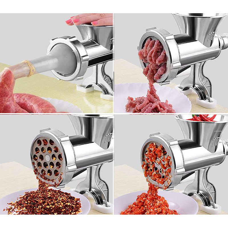 เครื่องบดเนื้อด้วยตนเองไส้กรอก - Kitchen Gadgets Vegetable Chopper บทวิจารณ์และราคา
