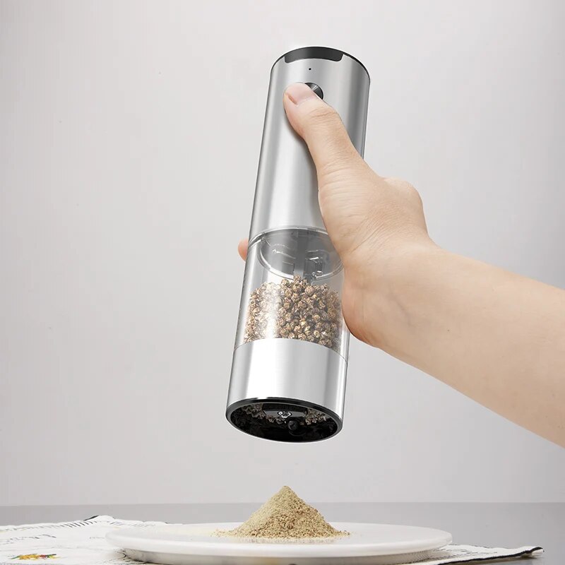 เครื่องบดพริกไทยและเกลือไฟฟ้าท - Kitchen Gadgets Smart บทวิจารณ์และราคา