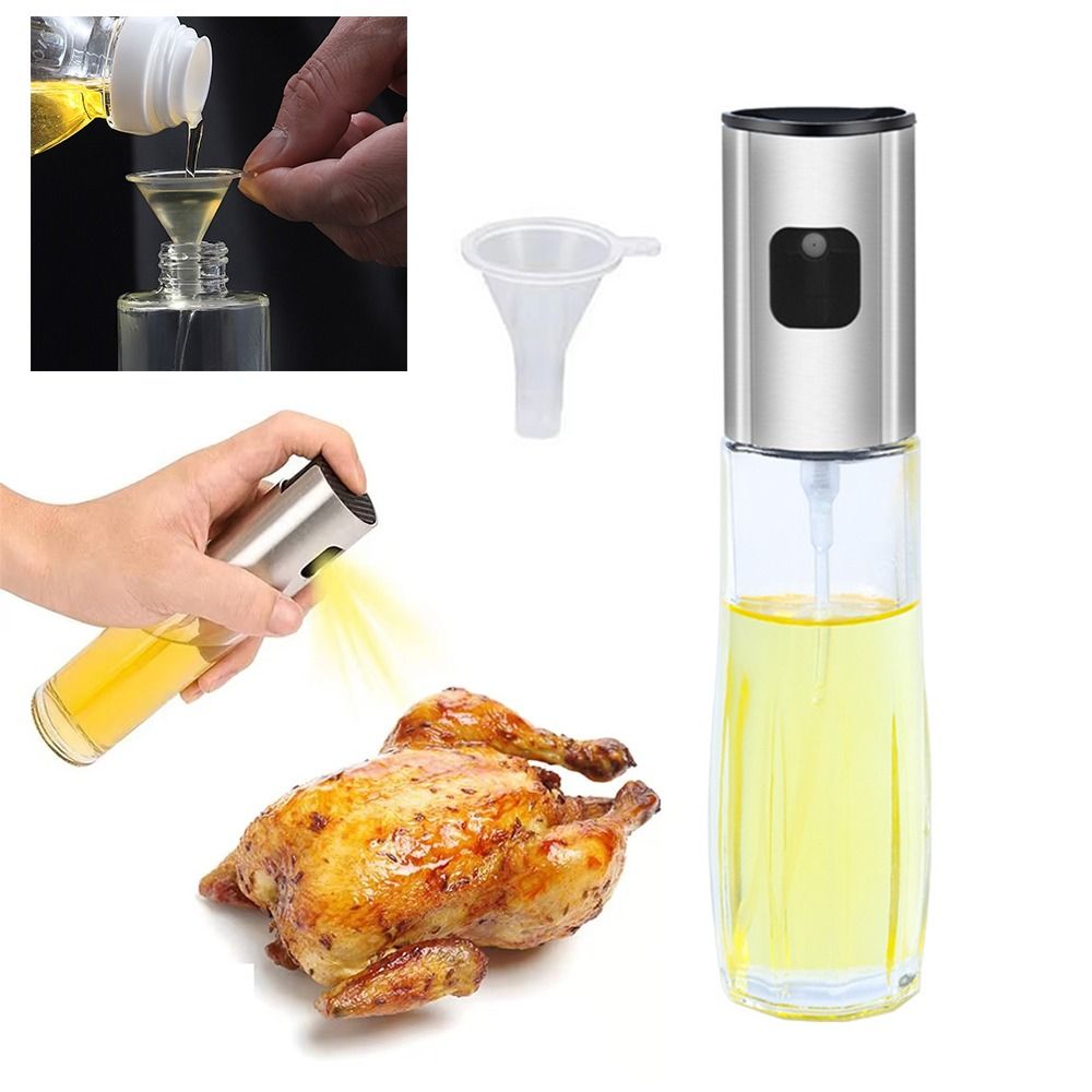 ขวดสเปรย์น้ำมันแก้ว สเปรย์ละเอ - Kitchen Gadgets Oil Spray บทวิจารณ์และราคา