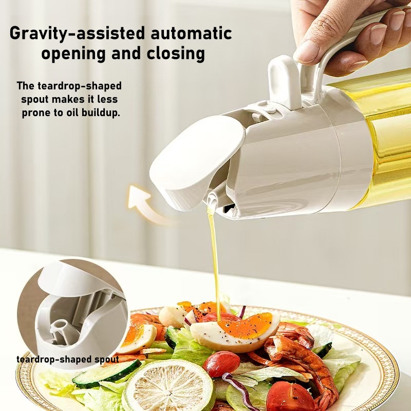 ขวดสเปรย์น้ำมันสำหรับใช้ในบ้าน - Kitchen Gadgets Oil Spray บทวิจารณ์และราคา