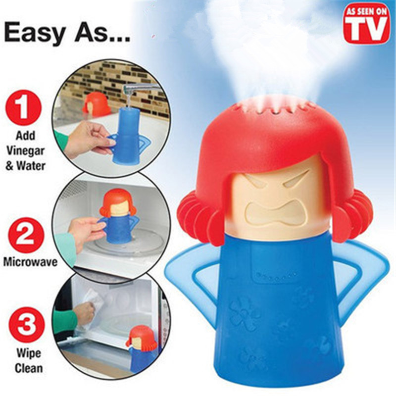 น้ำยาทำความสะอาดไมโครเวฟ Angry - Kitchen Gadgets For Mom บทวิจารณ์และราคา