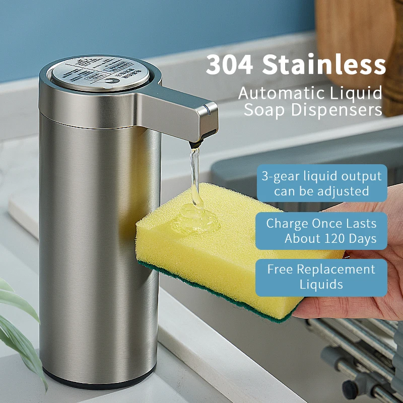เครื่องจ่ายสบู่เหลวอัตโนมัติขน - Kitchen Gadgets Smart บทวิจารณ์และราคา