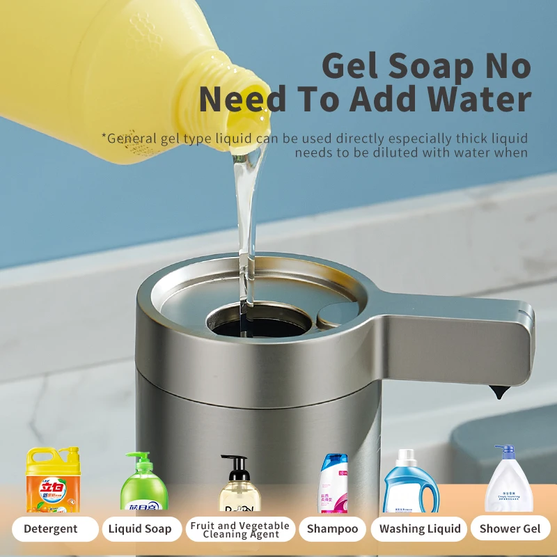 เครื่องจ่ายสบู่เหลวอัตโนมัติขน - Kitchen Gadgets Smart บทวิจารณ์และราคา