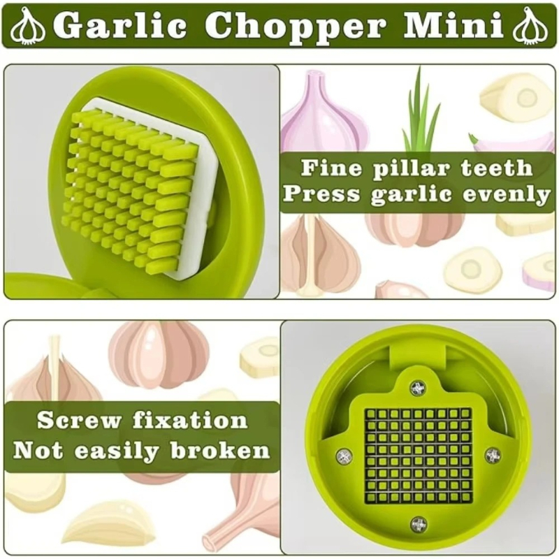 เครื่องบดกระเทียมแบบมือหมุน พร - Kitchen Gadgets Vegetable Chopper บทวิจารณ์และราคา