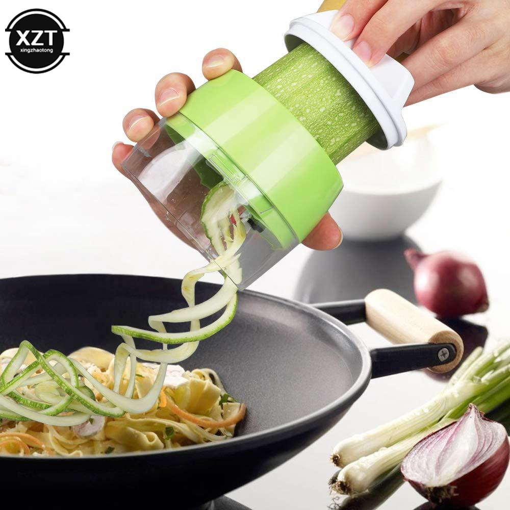 มือถือ Duty Spiralizer ผักเครื - Kitchen Gadgets Smart บทวิจารณ์และราคา