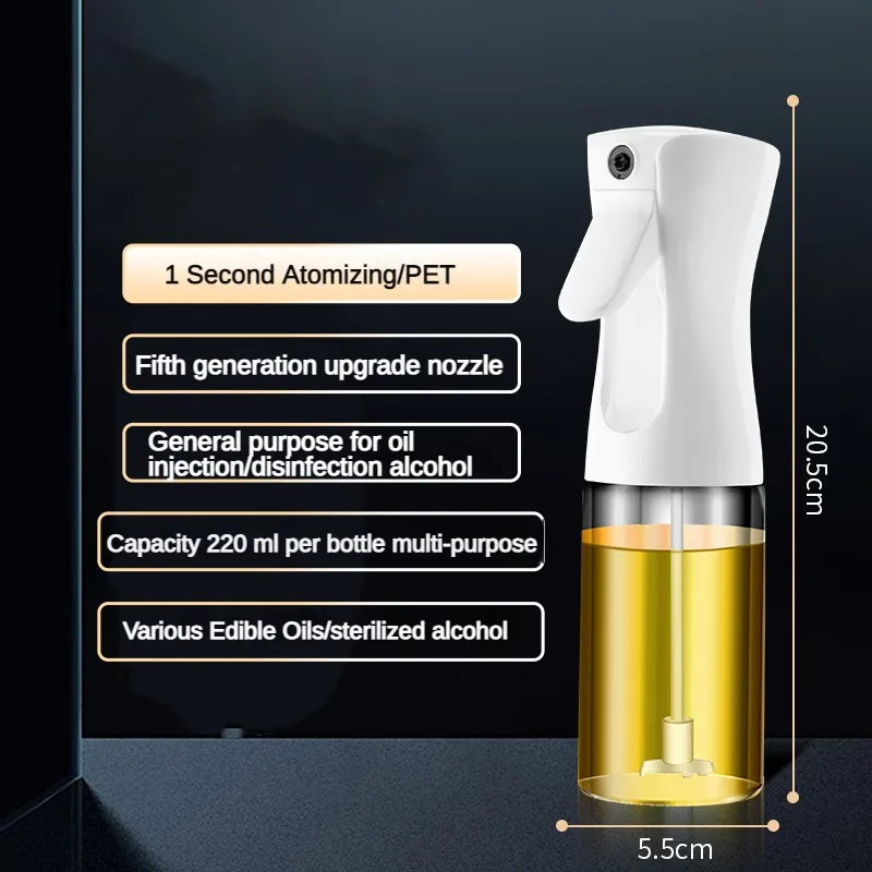 ขวดสเปรย์ลมแบบพ่นได้ 200/300/5 - Kitchen Gadgets Oil Spray บทวิจารณ์และราคา