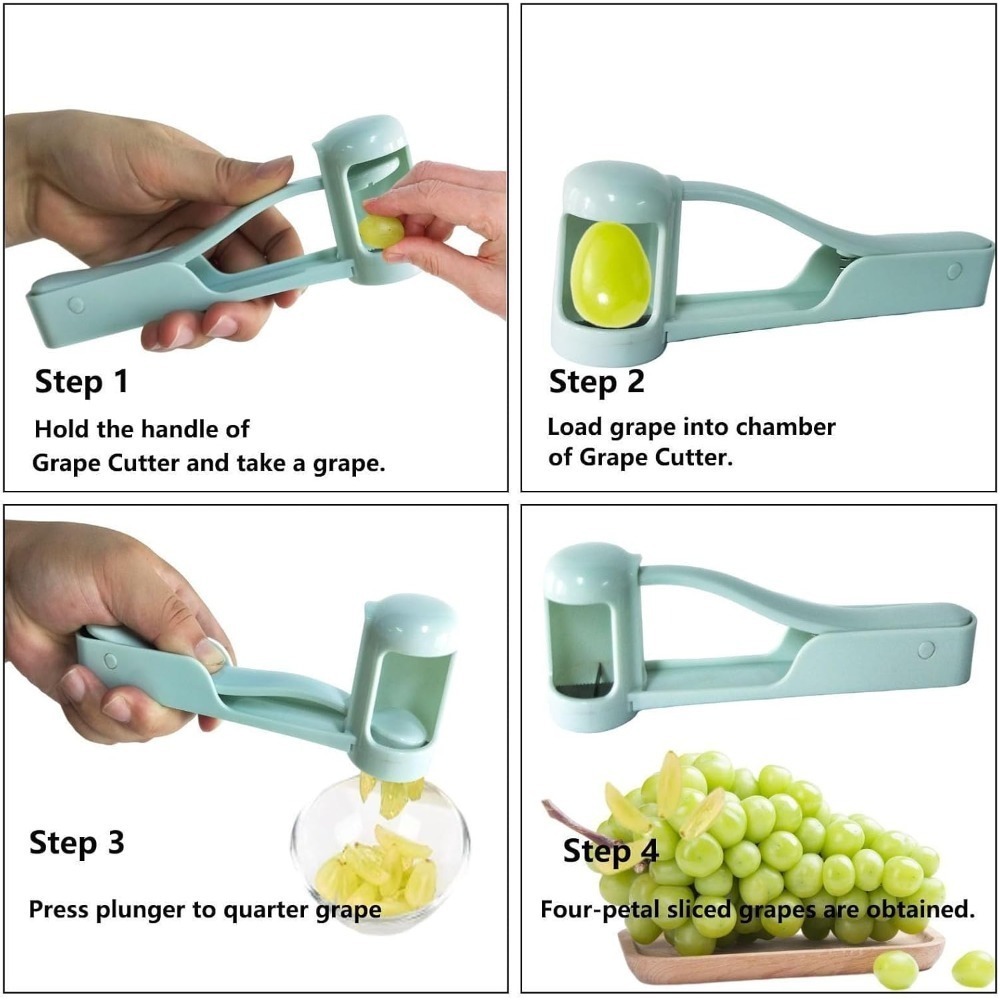ที่ตัดมะเขือเทศ องุ่น เชอร์รี่ - Kitchen Gadgets Cutting Tools บทวิจารณ์และราคา