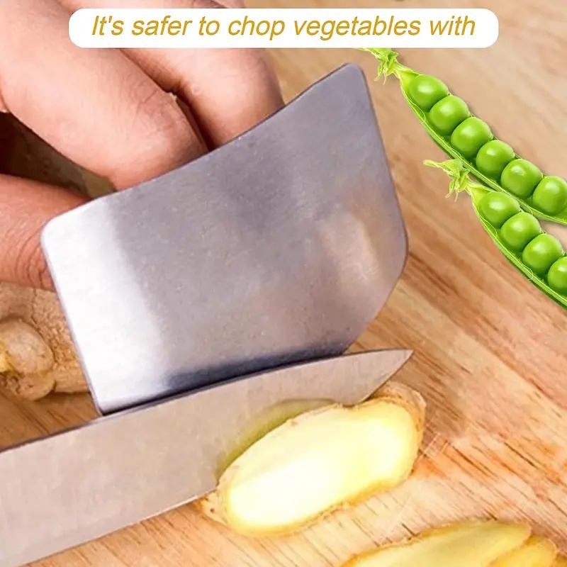 1-6 ชิ้น ที่ป้องกันนิ้วสแตนเลส - Kitchen Gadgets Cutting Tools บทวิจารณ์และราคา