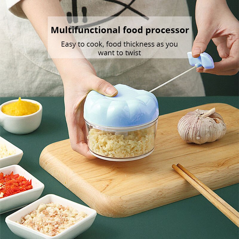 เครื่องบดกระเทียมแบบมือหมุน สี - Kitchen Gadgets Blender บทวิจารณ์และราคา